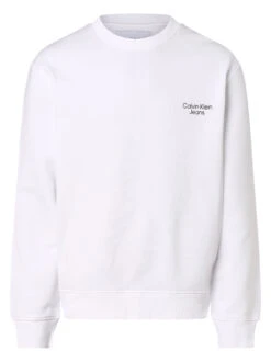 Calvin Klein Jeans Sweatshirt In Weiß