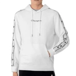 Champion Freizeit Sweatshirts Legacy Hoodie White