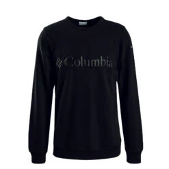 Sweater - Columbia Logo Fleece Crew - Black
