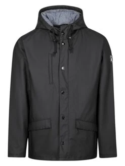 Derbe Regenjacke In Schwarz