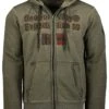 GEOGRAPHICAL NORWAY Sweatjacke "Gimdo" In Oliv -CMP || Puma || Regatta Verkaufsgeschäft geographical norway sweatjacke gimdo in oliv
