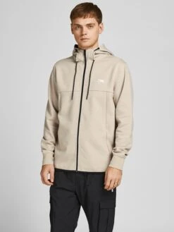 Jack & Jones Sweatjacke "Hair" In Beige