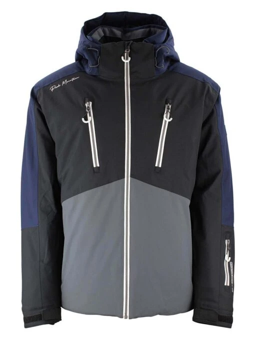 Ski-/ Snowboardjacke "Cansas" In Schwarz/ Dunkelblau -CMP || Puma || Regatta Verkaufsgeschäft peak mountain ski snowboardjacke cansas in schwarz dunkelblau